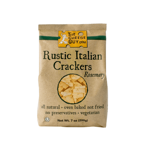 The Cheese Guys Rustic Italian Rosemary Crackers, 7 oz Sweets & Snacks The Cheese Guy 