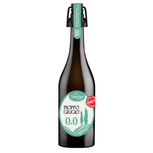 Torresino Pioppo Grigio Non Alcoholic Semi-Sparkling White Wine, 25.3 oz Coffee & Beverages vendor-unknown