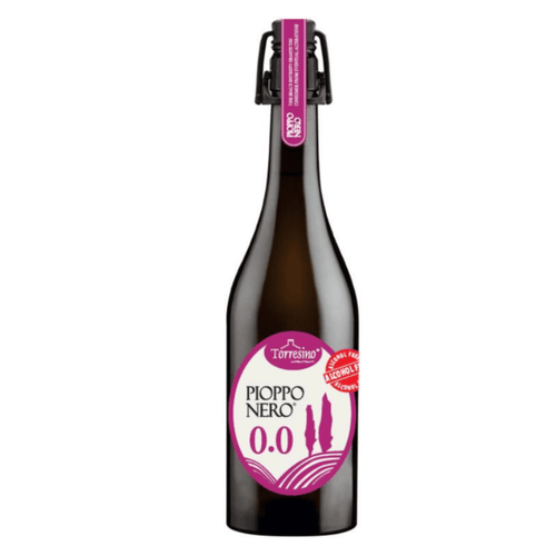 Torresino Pioppo Nero Non Alcoholic Semi-Sparkling Red Wine, 25.3 oz Coffee & Beverages vendor-unknown