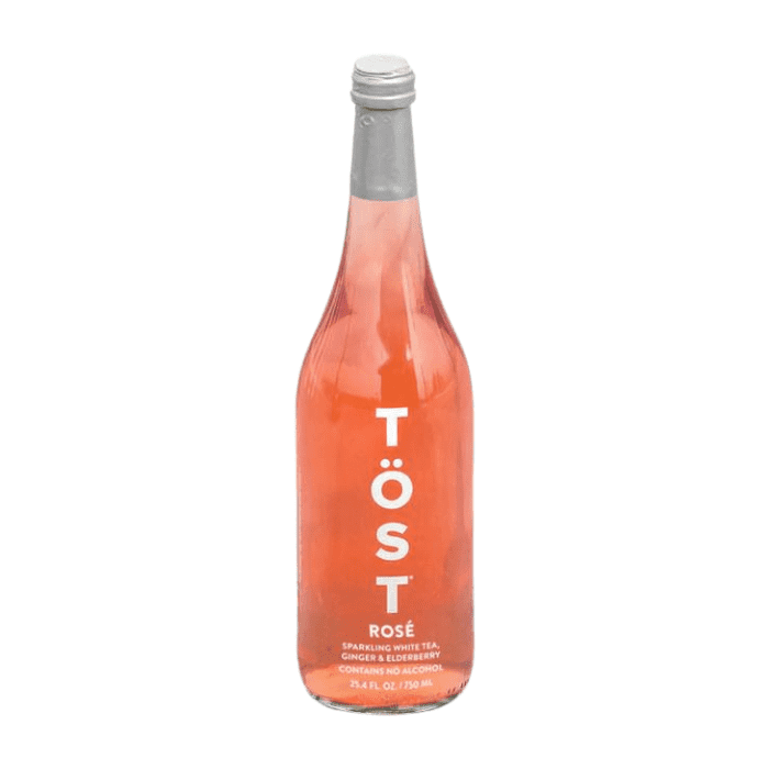 Tost Rose Non-Alcoholic Sparkling Beverage, 25.4 oz Coffee & Beverages TOST
