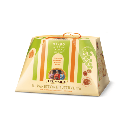 Tre Marie Panettone with Raisins, 2.2 Lbs Sweets & Snacks Tre Marie 