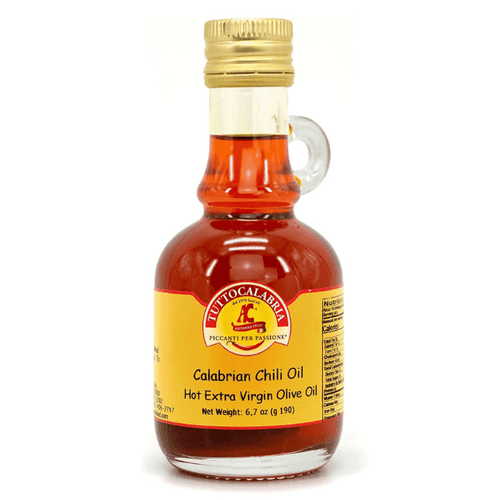 Tutto Calabria Calabrian Chili Infused Extra Virgin Olive Oil, 6.7 oz Oil & Vinegar Tutto Calabria 