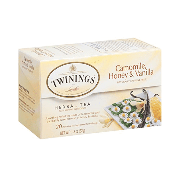 Twinings Buttermint Herbal Tea Bags, Caffeine Free, 20 Count Box