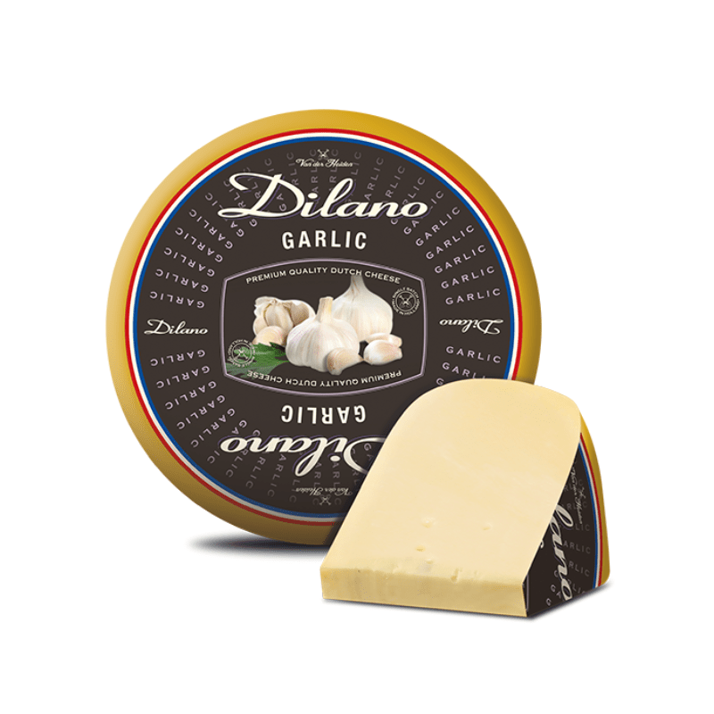 Van Der Heiden Dilano Garlic Gouda Cheese, 11 Lbs Van Der Heiden
