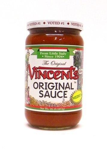 Vincent's Original Sauce Medium, 16 oz