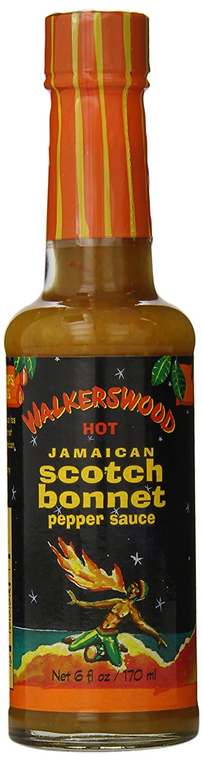 Walkerswood Hot Jamaican Scotch Bonnet Pepper Sauce, 6 oz Sauces & Condiments Walkerswood