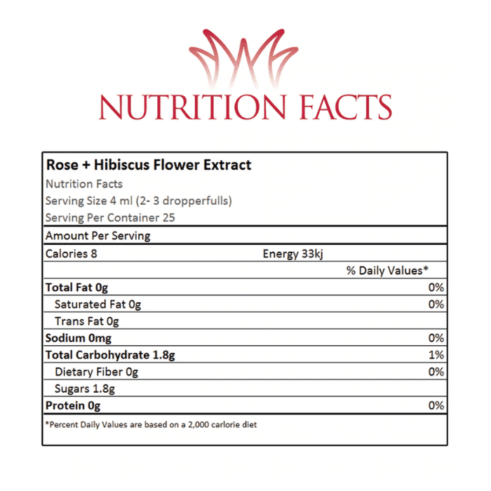 Wild Hibiscus Rose Extract, 3.4 oz Coffee & Beverages Wild Hibiscus 