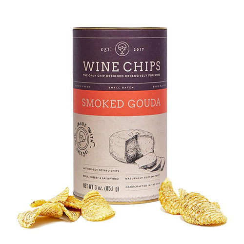 Wine Chips Smoked Gouda, 3 oz Sweets & Snacks Wine Chips 