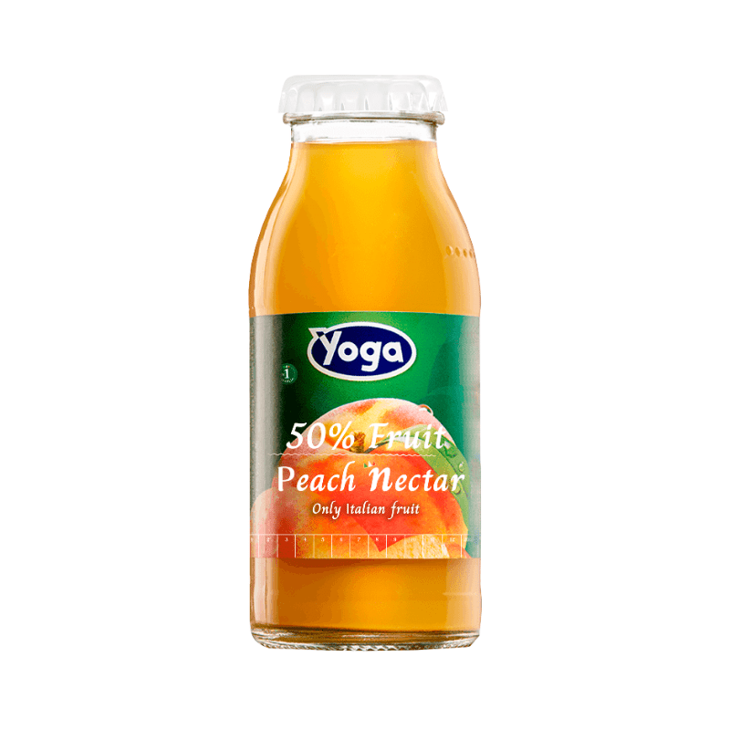 Yoga Italian Peach Nectar, 4.2 oz Beverages Yoga