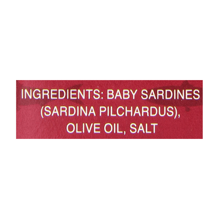 Zoe Baby Sardines in Olive Oil, 4 oz Seafood Zoe 
