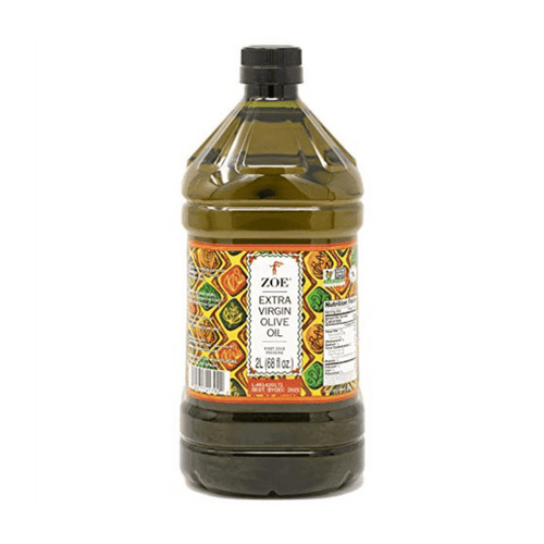 ZOE Extra Virgin Olive Oil Bottle, 68 oz (2 L) Oil & Vinegar Zoe
