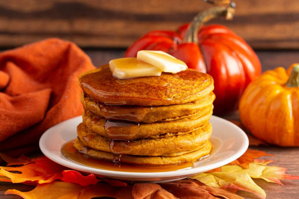 Autumn Glow Pumpkin Pancakes