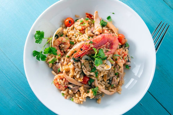 Pescatorial Paradise Risotto