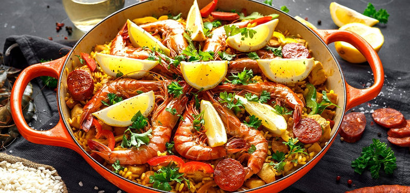 Spanish Seafood Paella Recipe