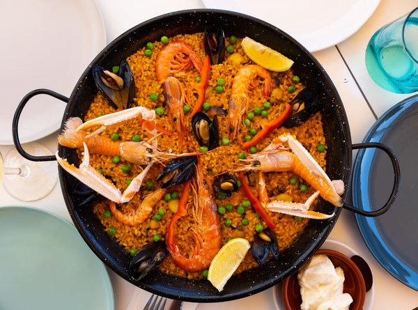 Sun-kissed Paella Paradise