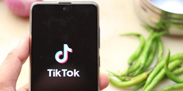 Tik Tok App With Recipe Ingredients