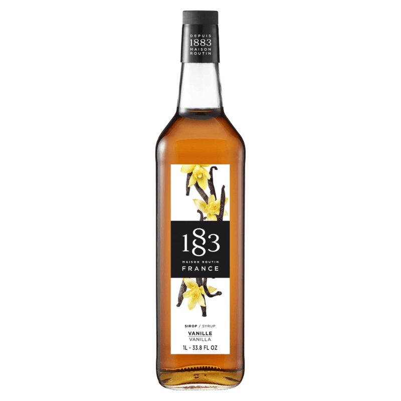 1883 Maison Routin Vanilla Syrup Glass, 1 Liter Pantry 1883 Maison Routin 