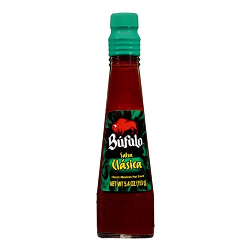[Best Before: 07/2024] Bufalo Classic Mexican Hot Sauce, 5.4 oz