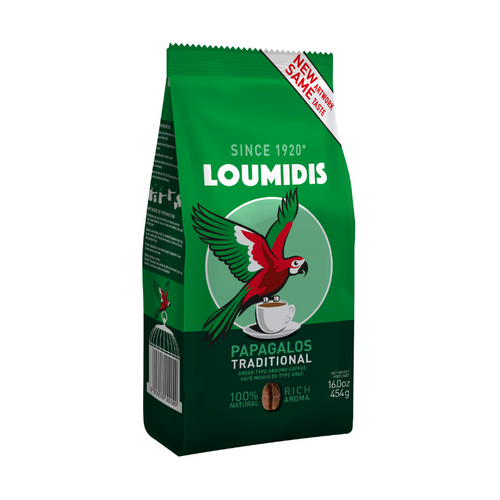 Papagalos Loumidis Ground Coffee - 16 oz