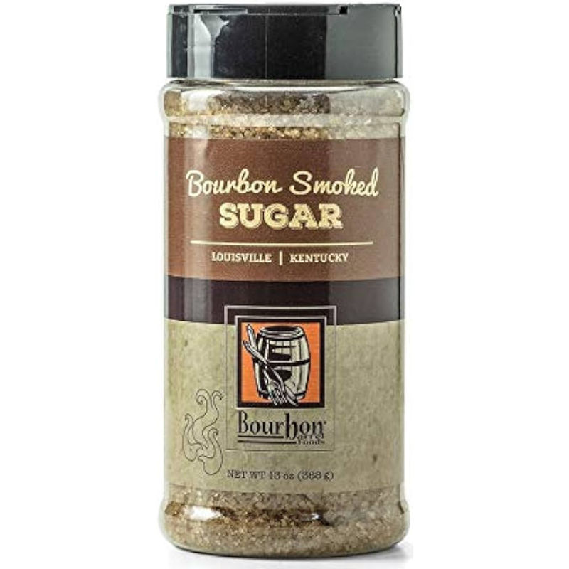 Bourbon Barrel Foods Bourbon Smoked Sugar, 13 oz