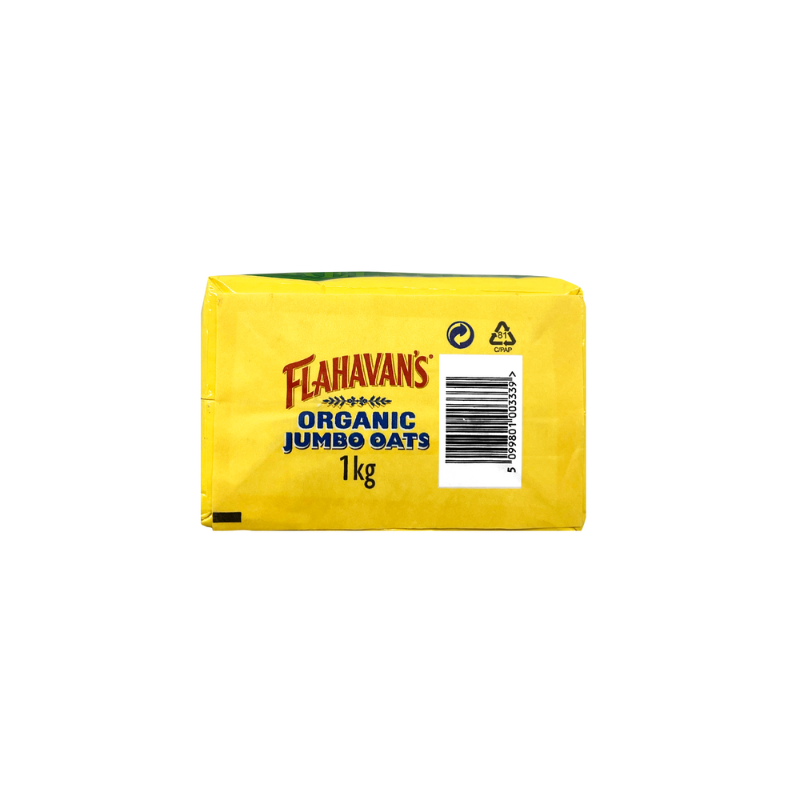 Flahavan's Organic Jumbo Oats, 1 kg