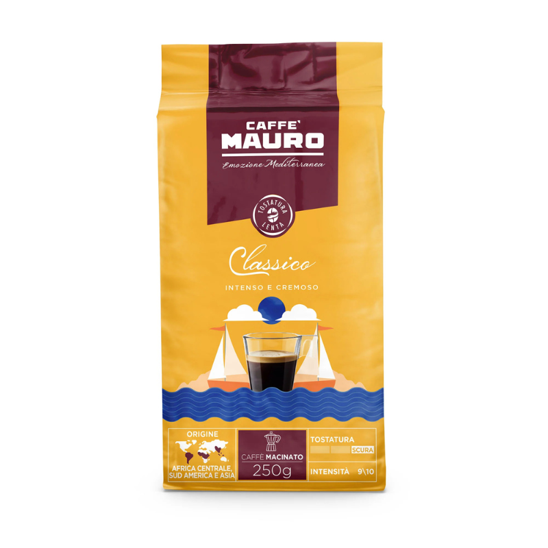 Mauro Classico Intenso e Cremoso Ground Coffee, 250g