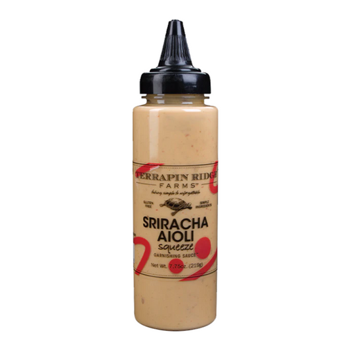 Terrapin Ridge Farms Sriracha Aioli Garnishing Sauce, 7.75 oz
