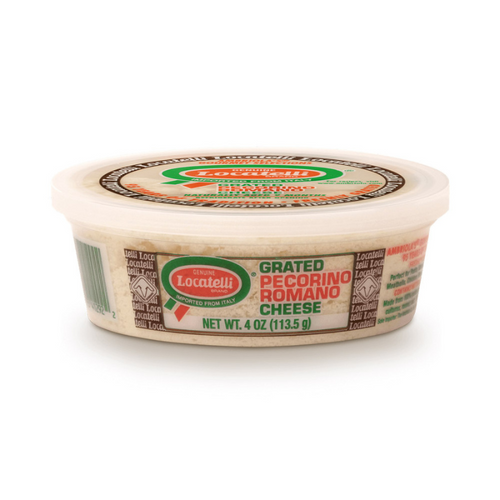 Locatelli Pecorino Romano Grated Cheese Cup, 4 oz