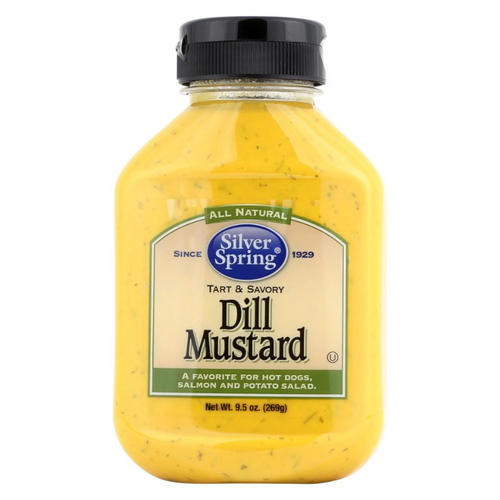 [Best Before: 04/30/25] Silver Spring Dill Mustard, 9.95 oz (269g)