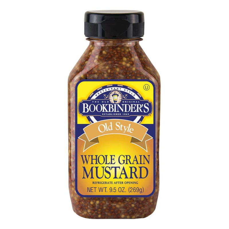 Bookbinders Whole Grain Mustard, 9.75 oz (269g)