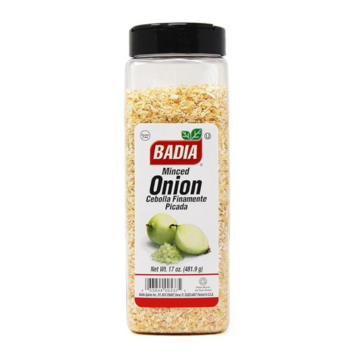 Badia Onion Minced, 17 oz