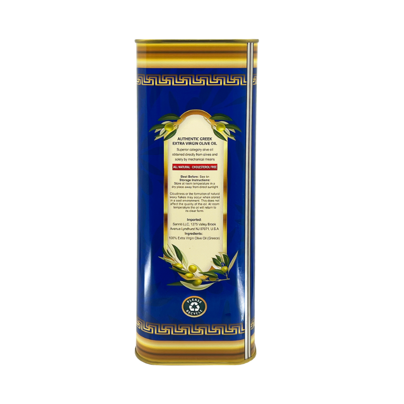 Sanniti Greek Extra Virgin Olive Oil, 3 Liters