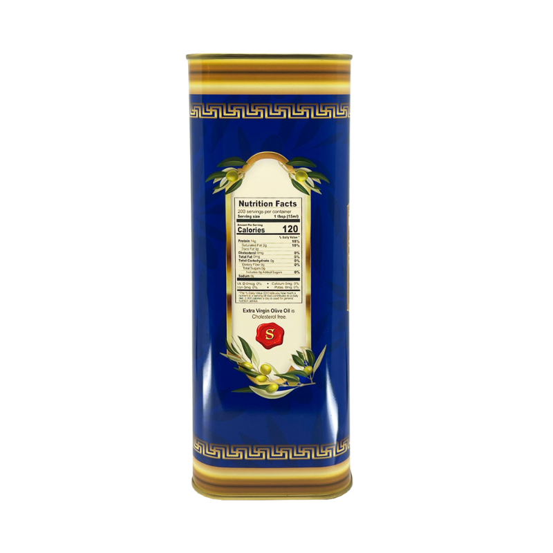 Sanniti Greek Extra Virgin Olive Oil, 3 Liters