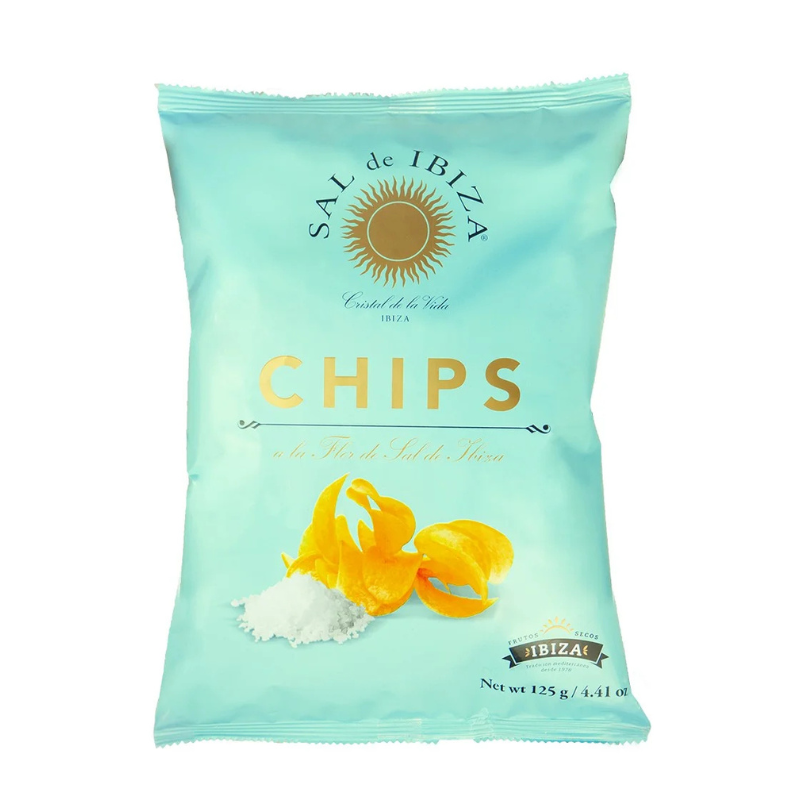 Sal de Ibiza Potato Chips with Fleur de Sel, 4.4 oz