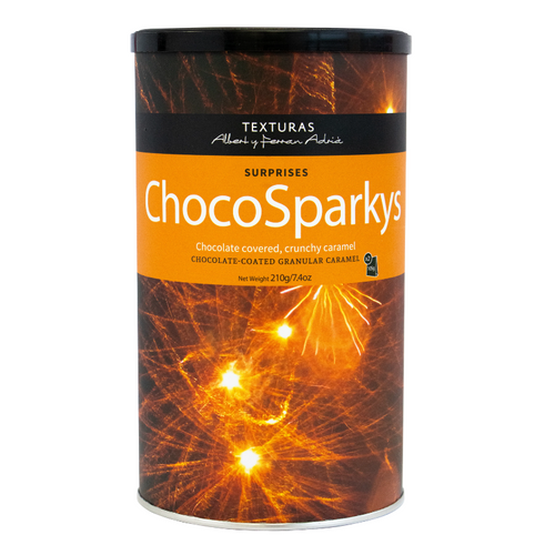 Texturas ChocoSparkys Chocolate-Coated Granular Caramel, 7.4 oz