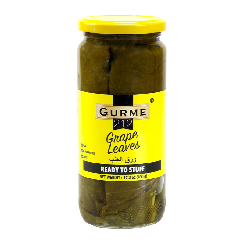 Gurme 212 Grape Leaves, 17.2 oz