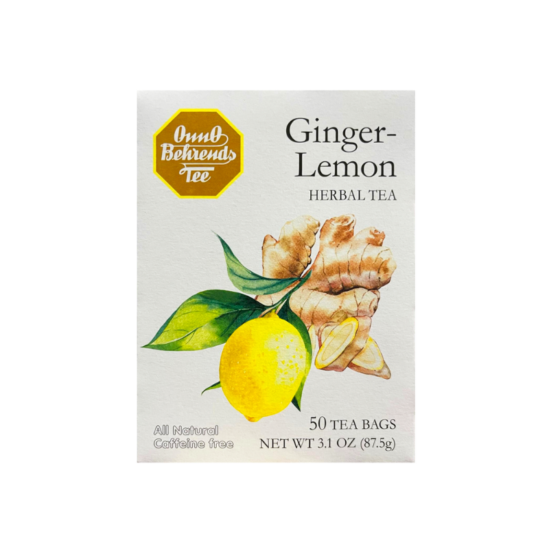 Onno Behrends Tee Ginger-Lemon Tea, 3.01 oz