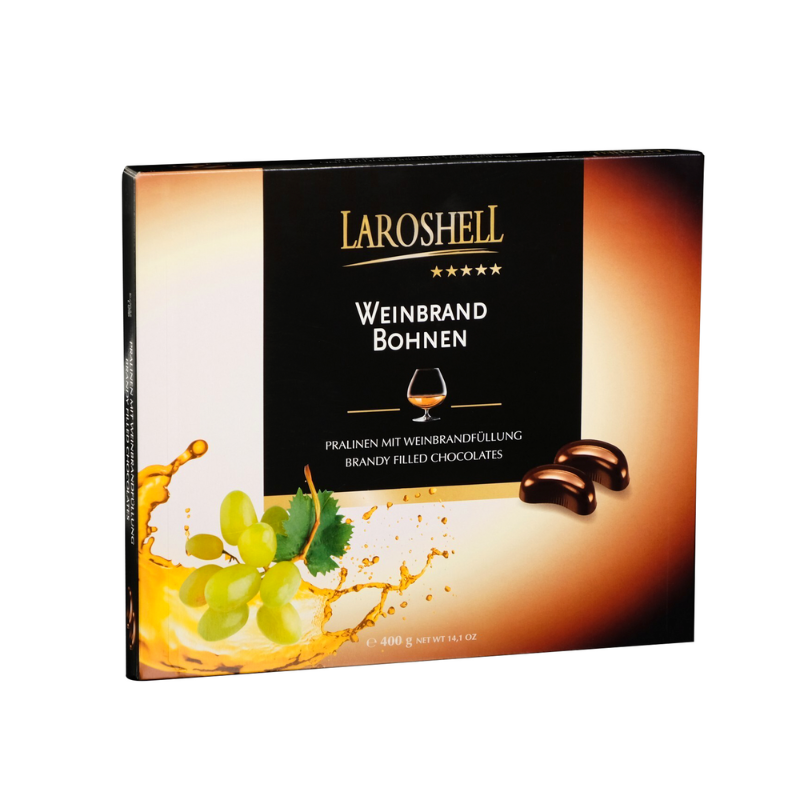 Laroshell Brandy Filled Chocolates, 14.1 oz