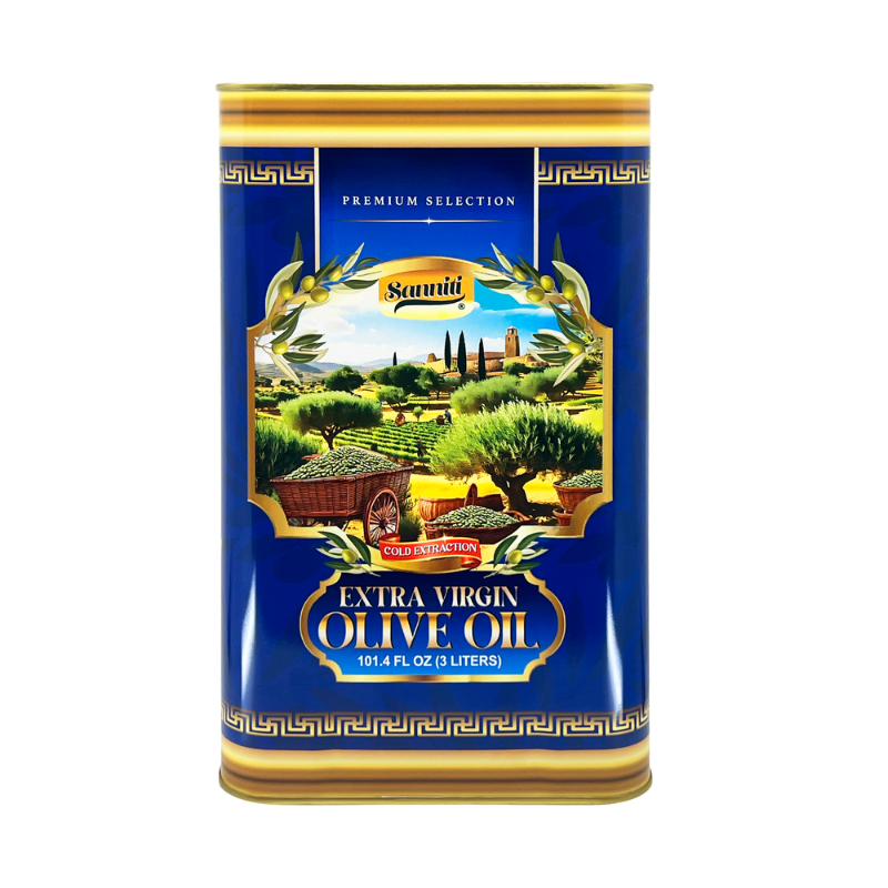 Sanniti Greek Extra Virgin Olive Oil, 3 Liters