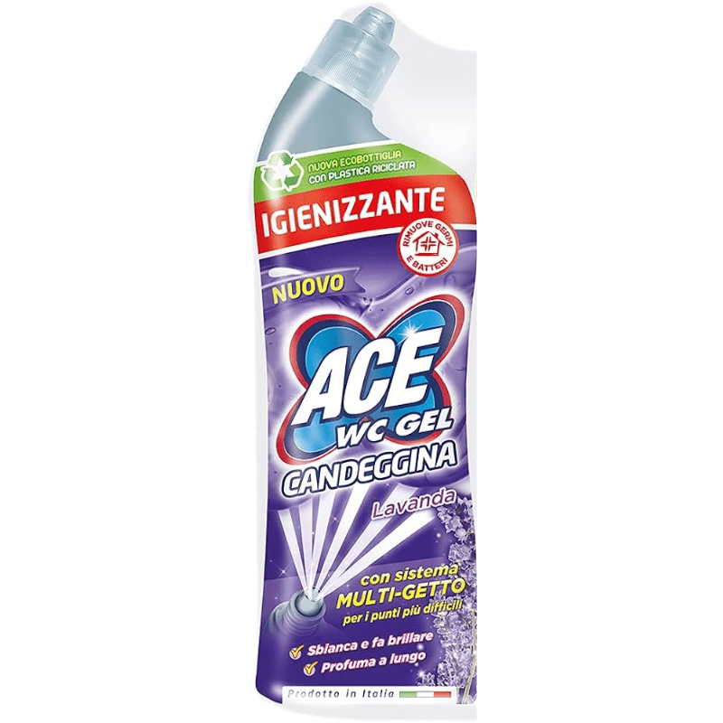 Ace WC Gel Lavender Sanitizing Bleach, 700 mL Home & Kitchen Ace 