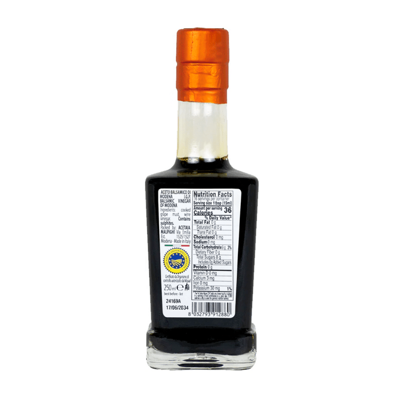 Acetaia Malpighi Bronze Balsamic Vinegar, 250mL Oil & Vinegar Malpighi 