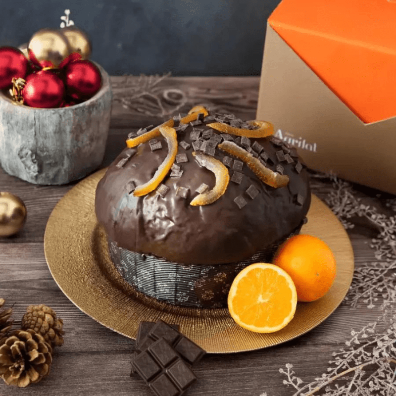 Agrilat Artisan Panettone with Dark Chocolate, Orange and Rum, 42.3 oz Sweets & Snacks Agrilat 