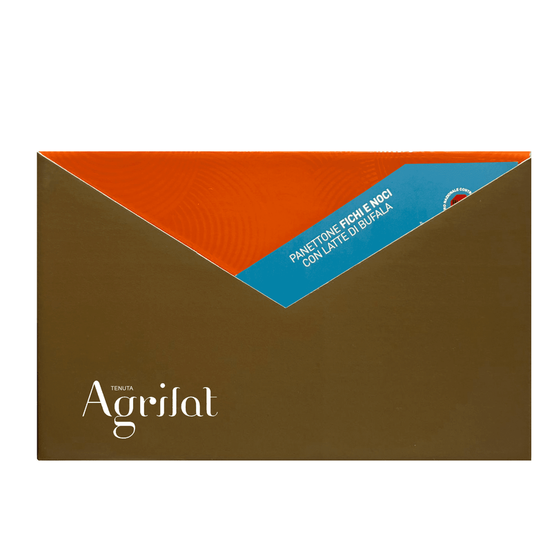 Agrilat Artisanal Fig and Walnut Panettone with Buffalo Milk and Butter, 42.3 oz Sweets & Snacks Agrilat 