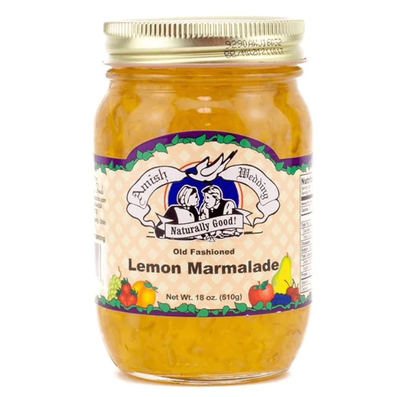 Amish Wedding Old Fashioned Lemon Marmalade, 18 oz Pantry Amish Wedding 