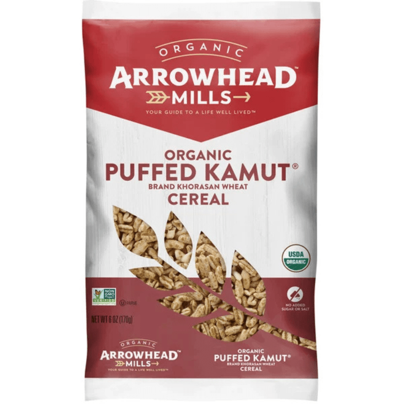 Arrowhead Mills Organic Puffed Kamut Cereal, 6 oz Sweets & Snacks Arrowhead Mills 