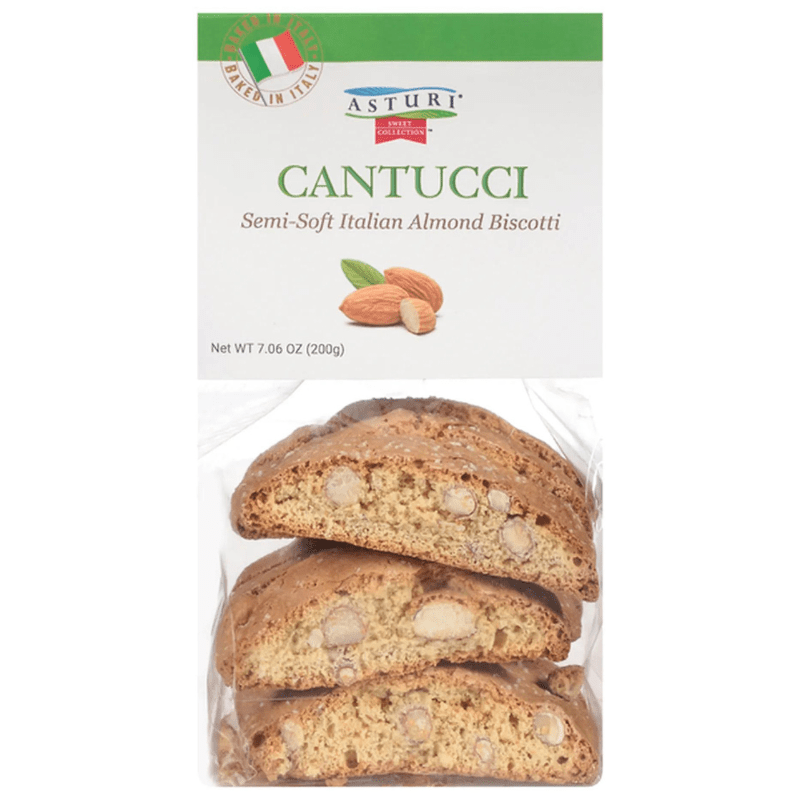 Asturi Cantucci Semi-Soft Italian Almond Biscotti, 7.06 oz Sweets & Snacks Asturi 