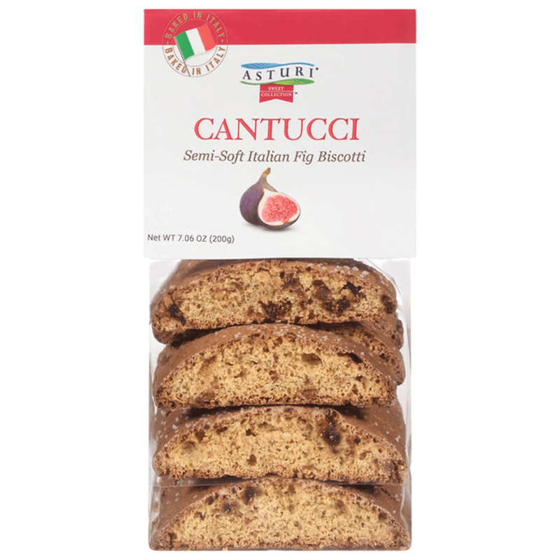 Asturi Cantucci Semi-Soft Italian Fig Biscotti, 7.06 oz Sweets & Snacks Asturi 