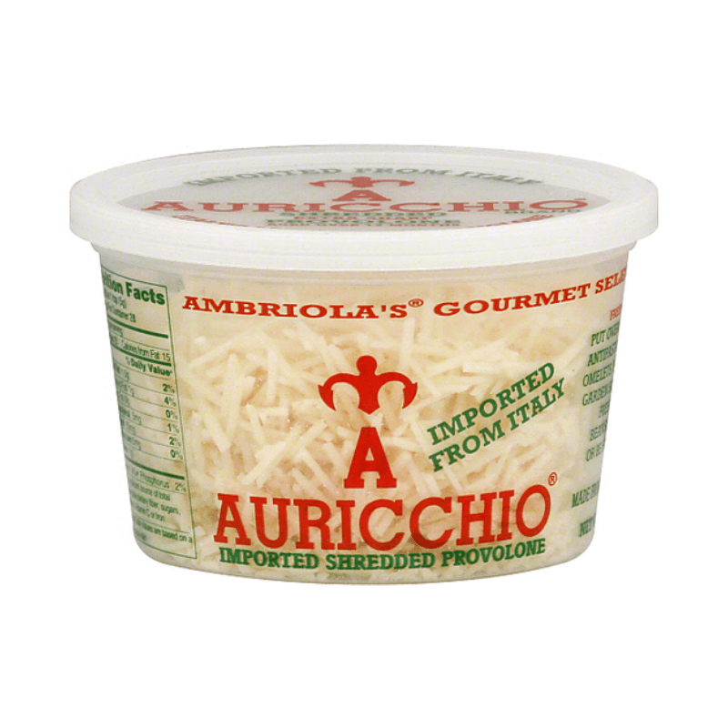 Auricchio Shredded Provolone Cups, 5 oz [Pack of 2] Cheese Auricchio 