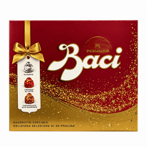 Baci Perugina Assorted Chocolates Gift Box, 20 Pieces, 8.8 oz Sweets & Snacks Baci Perugina 