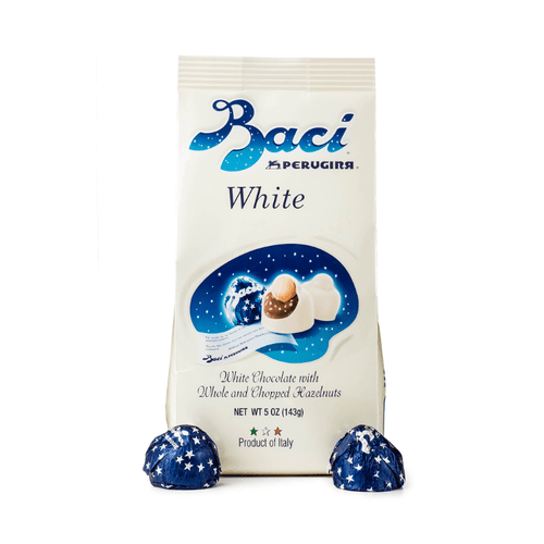 Baci White Chocolate with Whole & Chopped Hazelnuts, 5 oz Sweets & Snacks Baci Perugina 